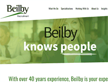 Tablet Screenshot of beilby.com.au